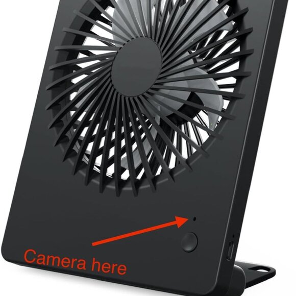 Smart Camera Other - Spy Nanny Camera 4k AND 1080p Resolution in Desk Fan